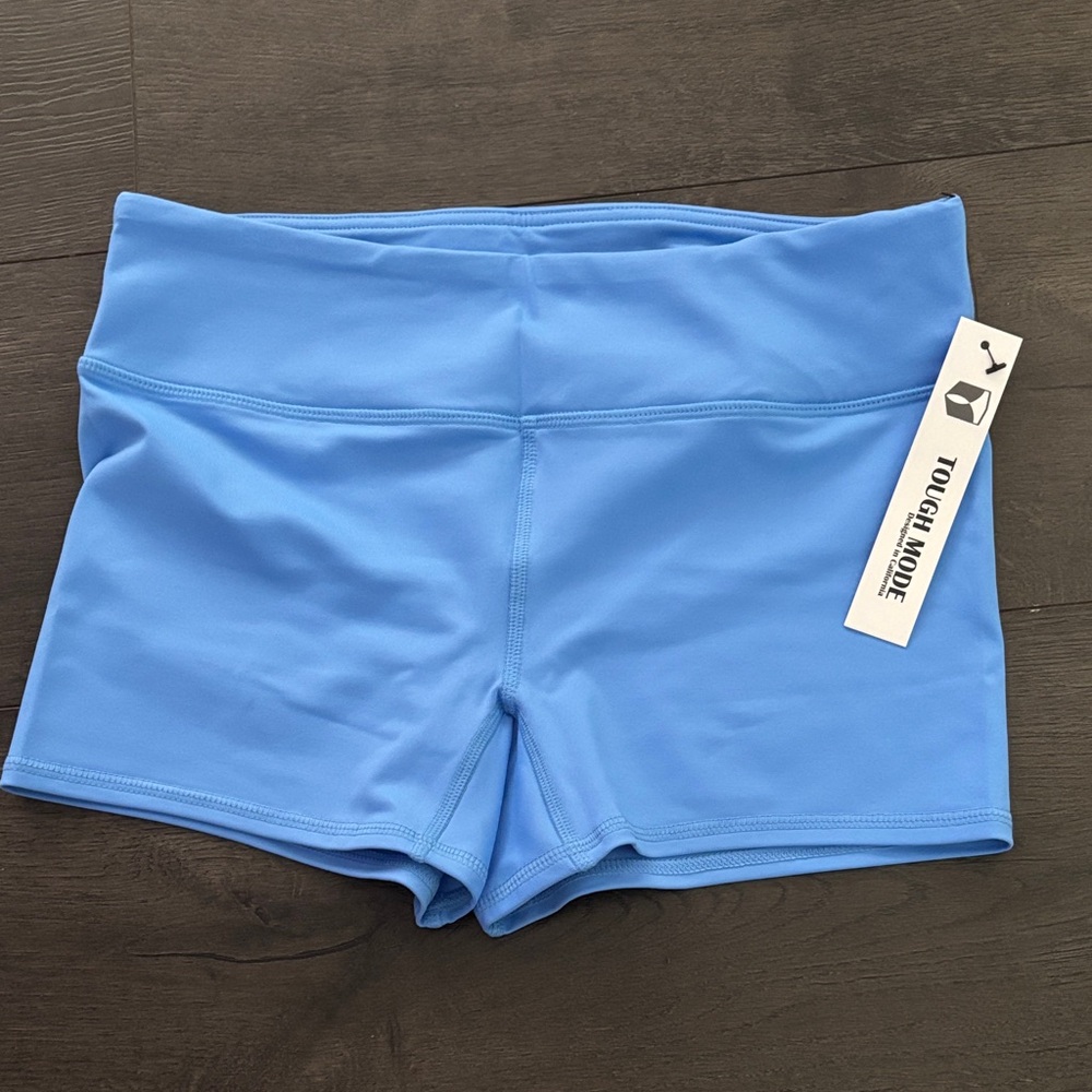 Women's Athletic Blue Shorts